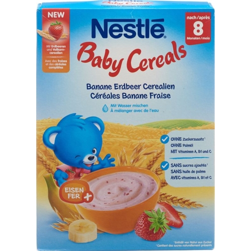 Nestle Baby Cereals Banane Erdbeer 8m 250g buy online