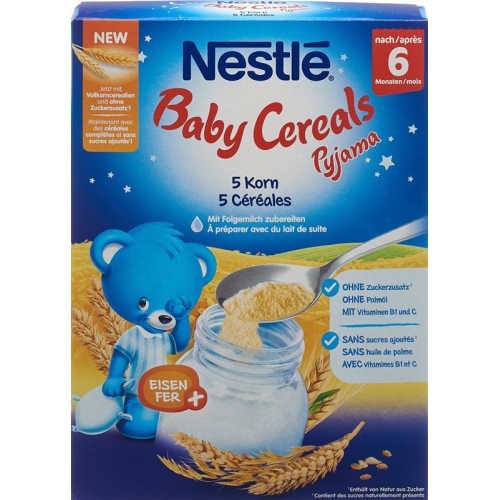 Nestle Baby Cereals Pyjama 5 Korn 6m 250g buy online