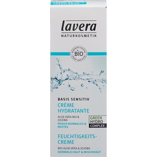 Lavera Feuchtigkeitscreme Basis Sensitiv Tube 50ml buy online