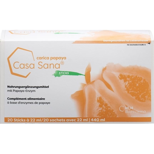 Casa Sana Carica Papaya 20 Stick 22ml buy online