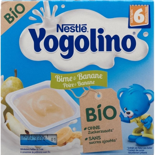 Nestle Yogolino Bio Birne Banane 4x 90g buy online