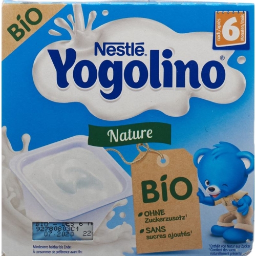 Nestle Yogolino Bio Nature 4x 90g buy online