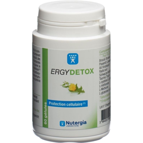 Nutergia Ergydetox Gelules Dose 60 Stück buy online