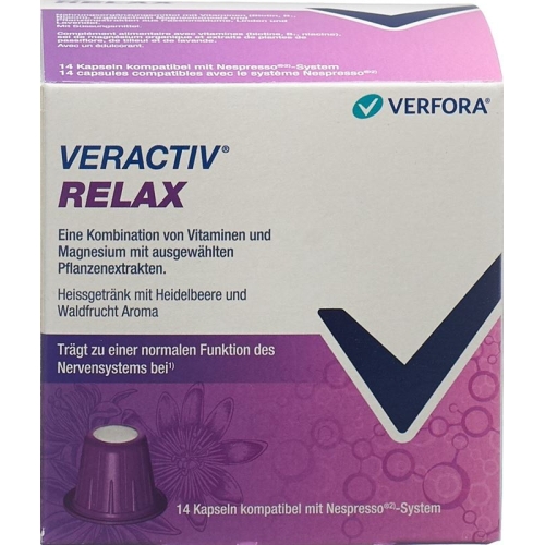 Veractiv Relax Nespresso Capsules 14 Caps buy online