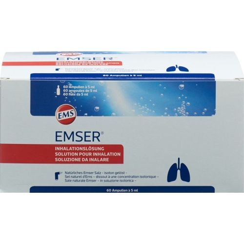 Emser Inhalationslösung 60 Ampullen 5ml buy online