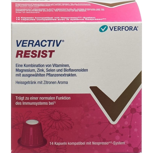 Veractiv Resist Immune System Nespresso Capsules 14 Caps buy online