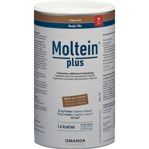 Moltein Plus Ready2Mix Cappuccino can 400g buy online