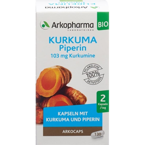 Arkocaps Kurkuma Kapseln Bio Dose 130 Stück buy online