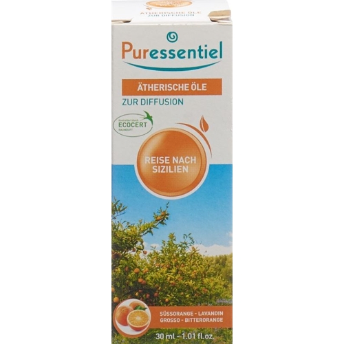 Puressentiel Journey to Sicily Essential Oil Diffuser 30ml buy online