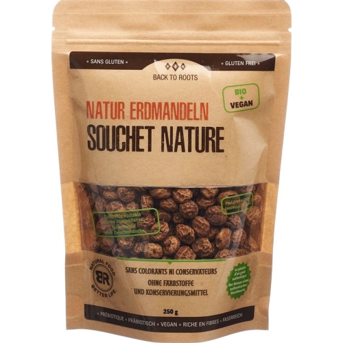 Back To Roots Natur Erdmandeln Bio Beutel 250g buy online