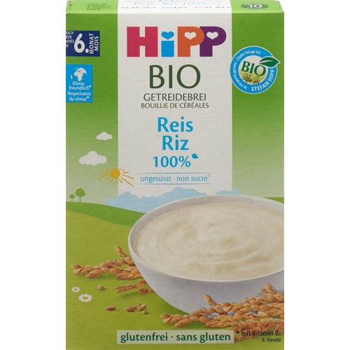 Hipp Bio Getreidebrei 100% Reis 200g buy online