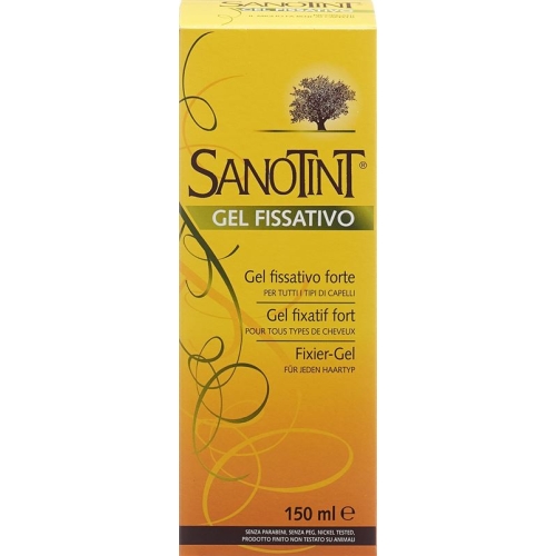 Sanotint Fixer Gel Strong Hold Tube 150ml buy online