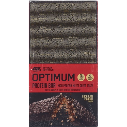 Optimum Protein Bar Chocolate-Caramel 10x 60g buy online