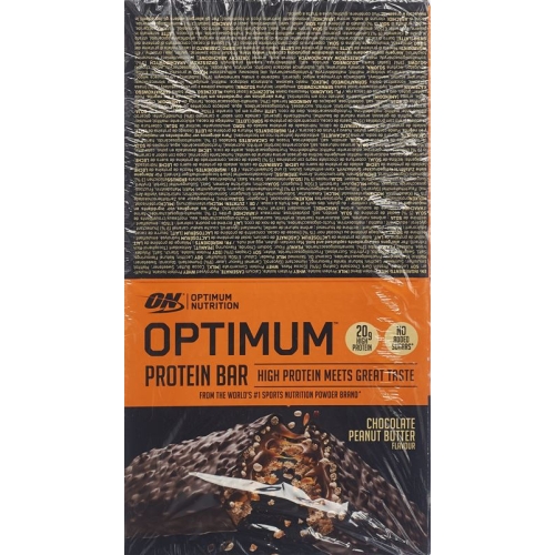 Optimum Protein Bar Chocolate-Peanut But 10x 62g buy online