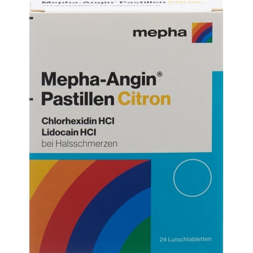 Mepha-angin Pastillen Citron 24 Stück buy online