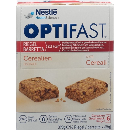 Optifast Bar cereals 6x 65g buy online