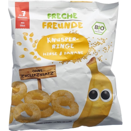 Freche Freunde Knusper-Ringe Hirse & Banane 20g buy online