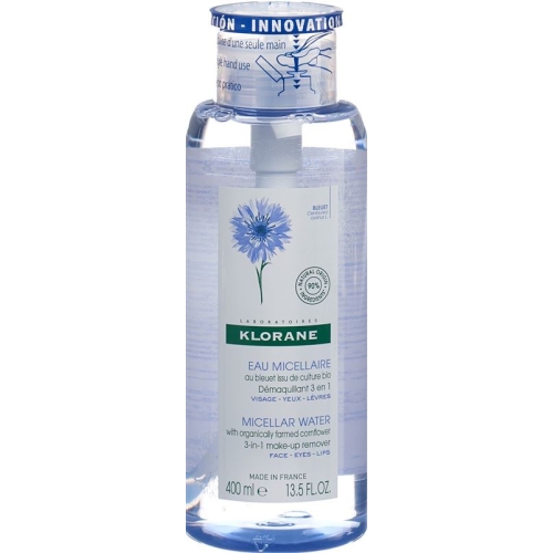 Klorane Bleuet Micella lotion face eye 400ml buy online