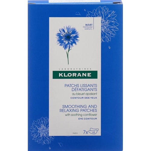 Klorane Bleuet Pads eye region 7x 2 pieces buy online