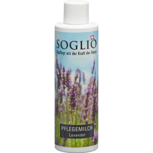 Soglio Pflegemilch Lavendel Flasche 200ml buy online