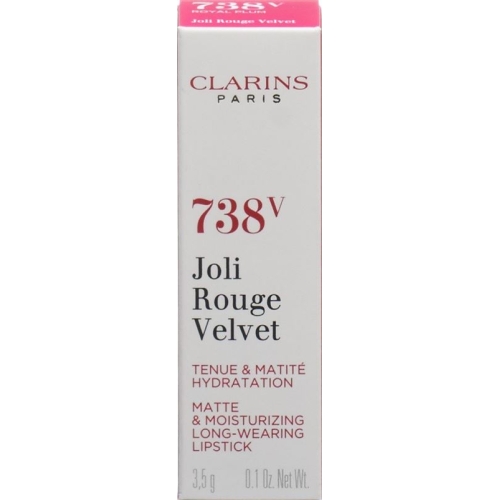 Clarins Joli Rouge Velvet No 738v buy online