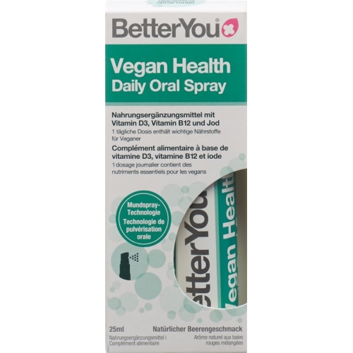 BetterYou Vegan Health Daily Oral Spray 25ml buy online