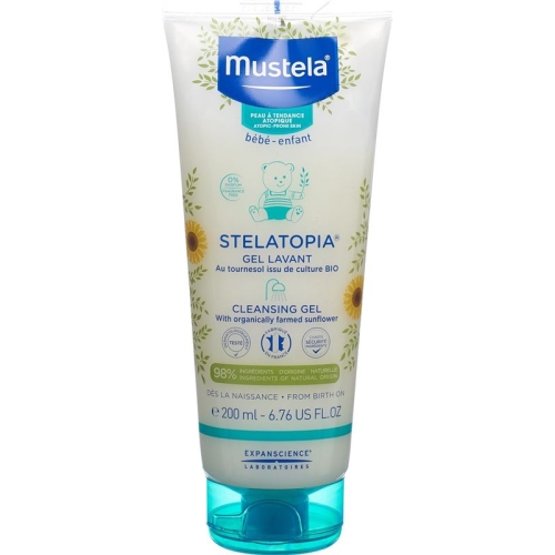 Mustela Stelatopia Waschcr Atopie Haut (n) 200ml buy online