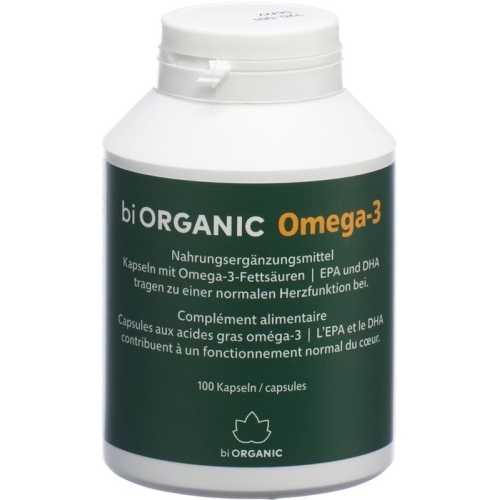 Biorganic Omega-3 Kapseln F/d Dose 100 Stück buy online