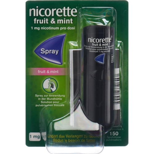 Nicorette Fruit & Mint Spray Disp 150 Dos buy online