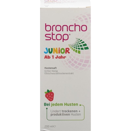 Bronchostop Junior cough syrup bottle 200ml buy online