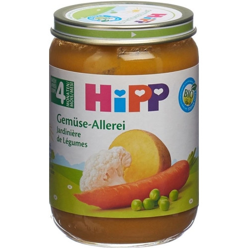 Hipp Gemüse-allerlei Glas 190g buy online