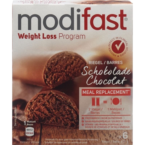 Modifast Programm Riegel Schokolade 6x 31g buy online