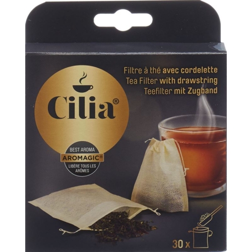 Cilia tea filter with drawstring buy online