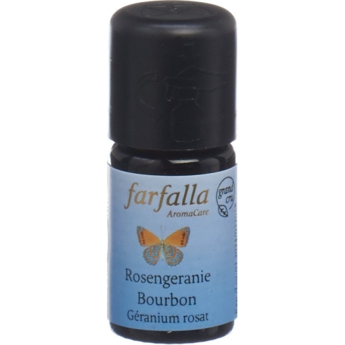 Farfalla Rosengeranie Bourb Ätherisches Öl Bio Cru 5ml buy online