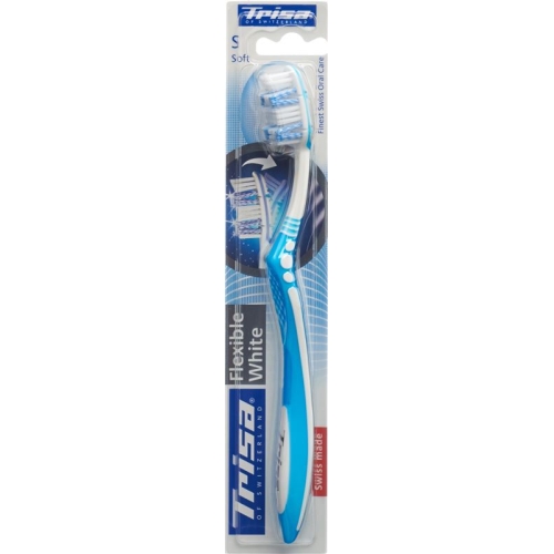 Trisa Flexible White Toothbrush Soft buy online