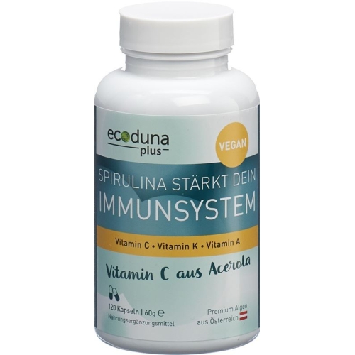 Ecoduna Plus Spirulina Immunsystem Kapseln 120 Stück buy online