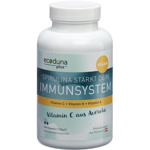 Ecoduna Plus Spirulina Immunsystem Kapseln 240 Stück buy online