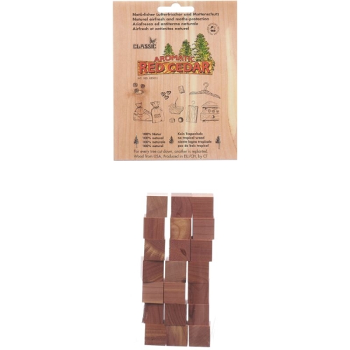 Red cedar cedar cube 20 pcs buy online