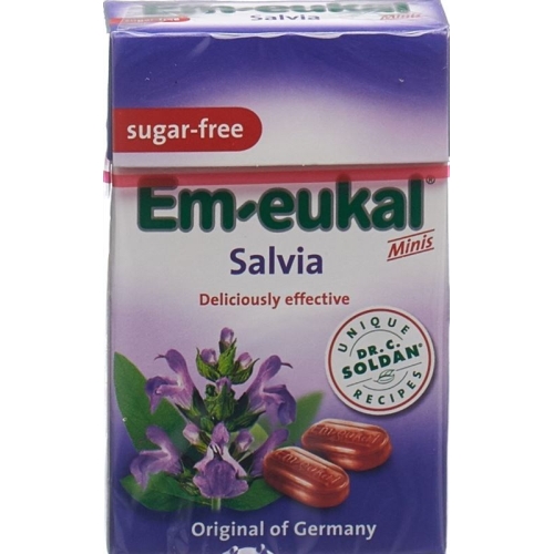 Soldan Em-Eukal Minis Salbei Zuckerf Pocket 40g buy online