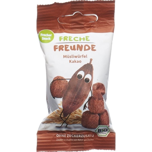 Freche Freunde Muesliwürfel Kakao 20g buy online