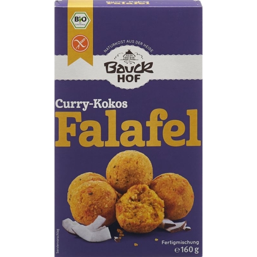 Bauckhof Falafel Curry-Kokos Glutenfrei 160g buy online