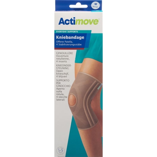 Actimove Everyday Support Knee Bandage M Open Patella, Stabilising Bars buy online