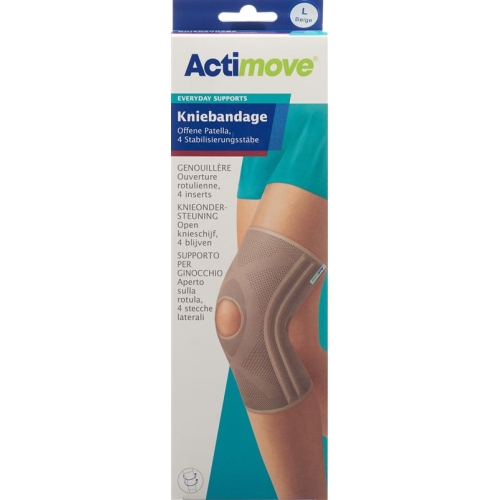 Actimove Everyday Support Knee Bandage L Open Patella, Stabilising Bars buy online