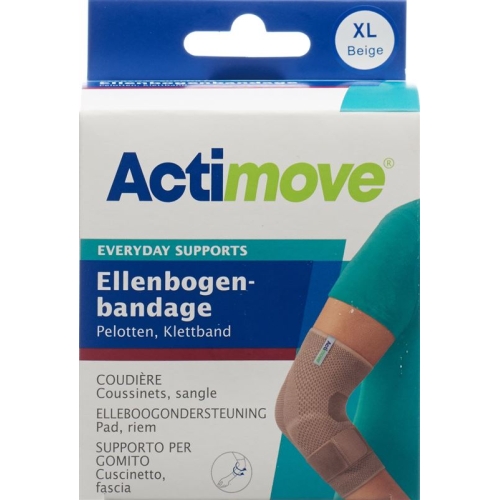 Actimove Everyday Support Elbow Bandage XL Pads, Velcro Tape buy online