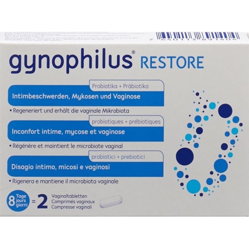 Gynophilus Restore vaginal tablets 2 pieces buy online