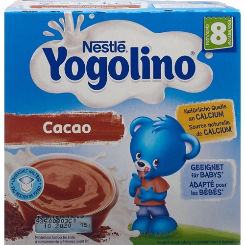 Nestle Yogolino Cacao 8m 4x 100g buy online