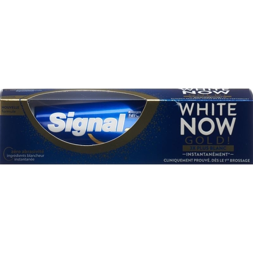 Signal Zahnpasta White Now Gold (neu) Tube 75ml buy online