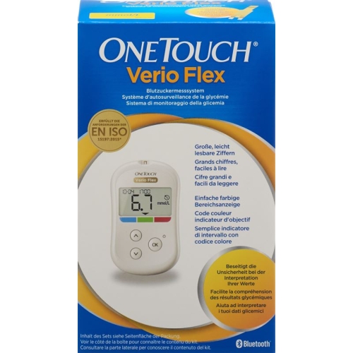 One Touch Verio Flex Blood Glucose Monitoring System Set mmol / L buy online