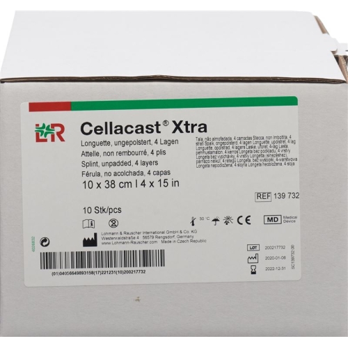 Cellacast Xtra Long 10cmx38cm Fertigab Ugp 10 Stück buy online