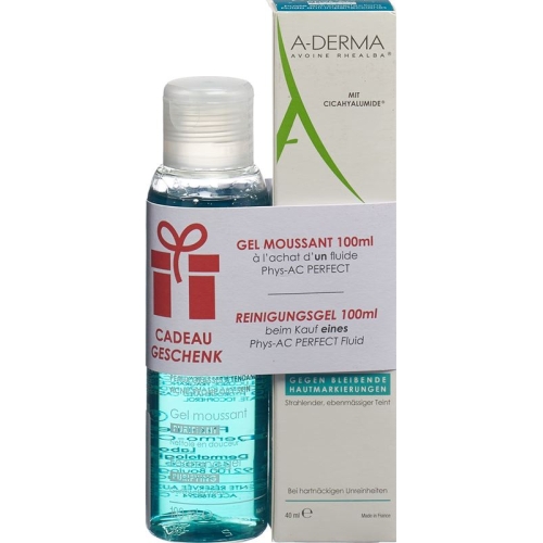 A-derma Phys-ac Perfect 40ml + Gel 100ml buy online